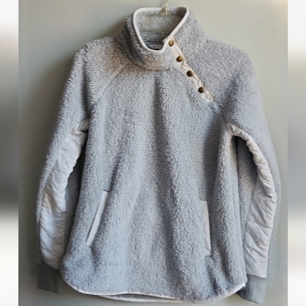 Southern Tide Laura Teddy Fleece Pullover Sweatshirt Size XS